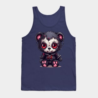 Love Me to Death: The Gothic Teddy Bear Kille Tank Top